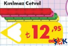 KIRILMAZ CETVEL indirimli fiyat KIRILMAZ CETVEL fiyat ve kampanya bilgisi
